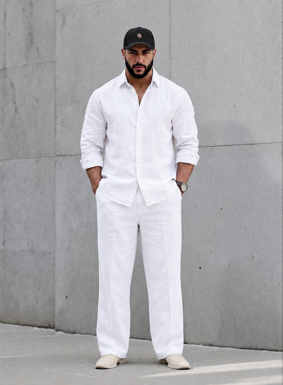 Terra Top & Bottom Set Of Linen, Luxury And Style