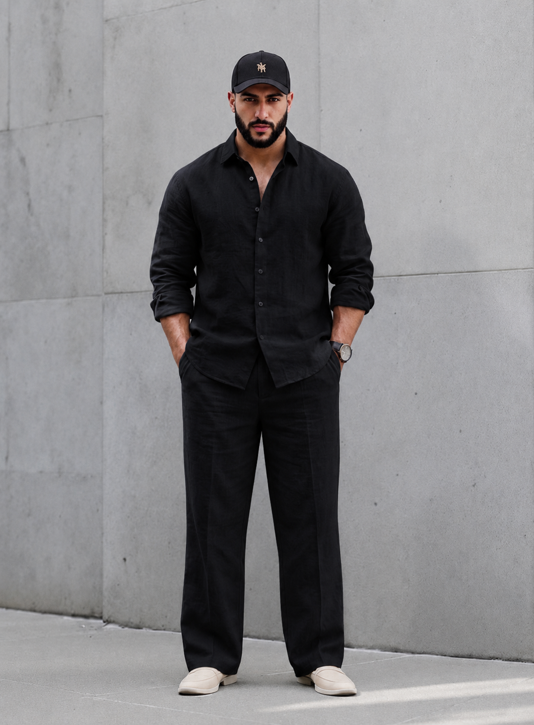 Terra Top & Bottom Set Of Linen, Luxury And Style
