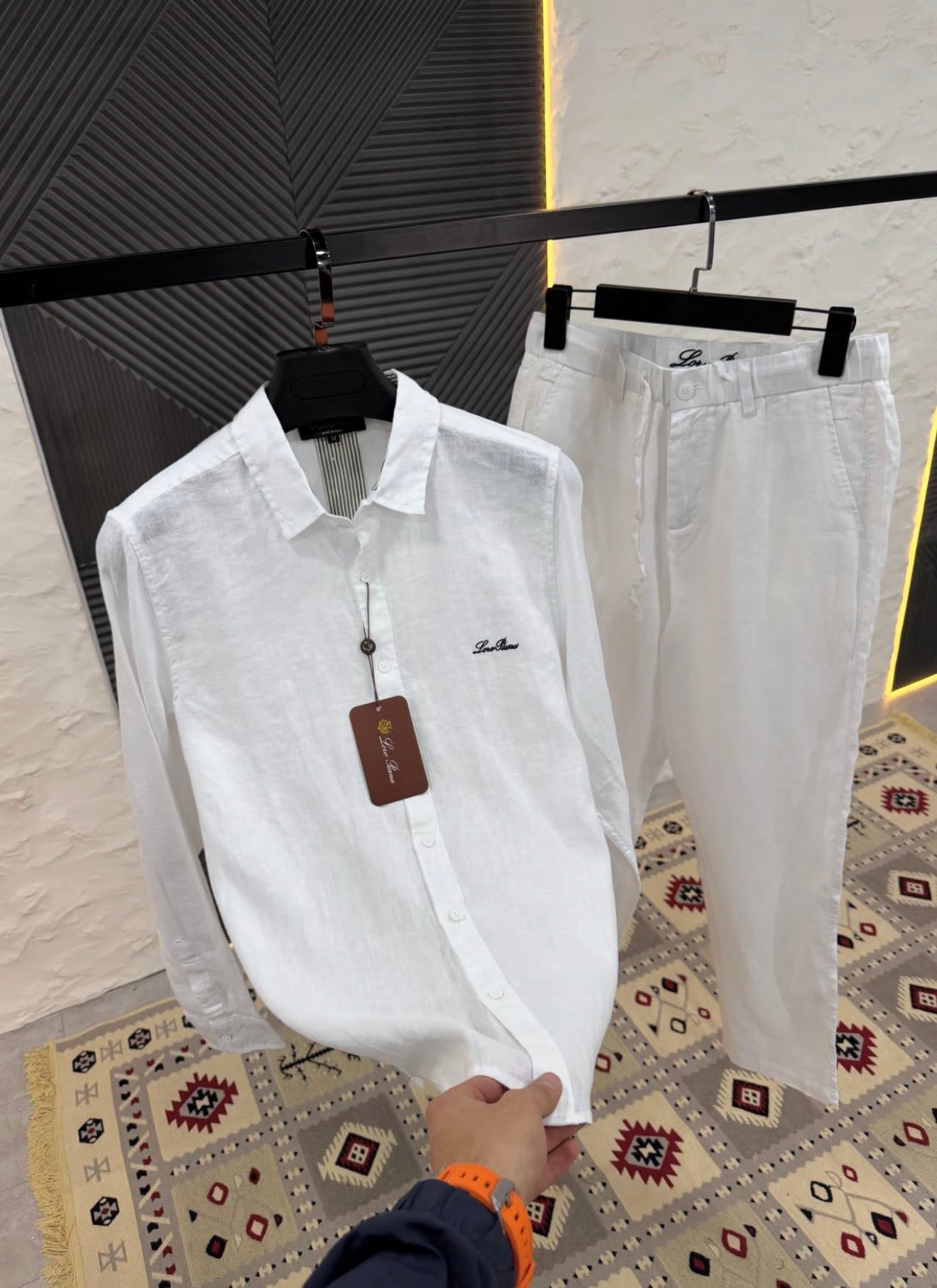 Timeless Top & Bottom Set Of Linen, Luxury And Style