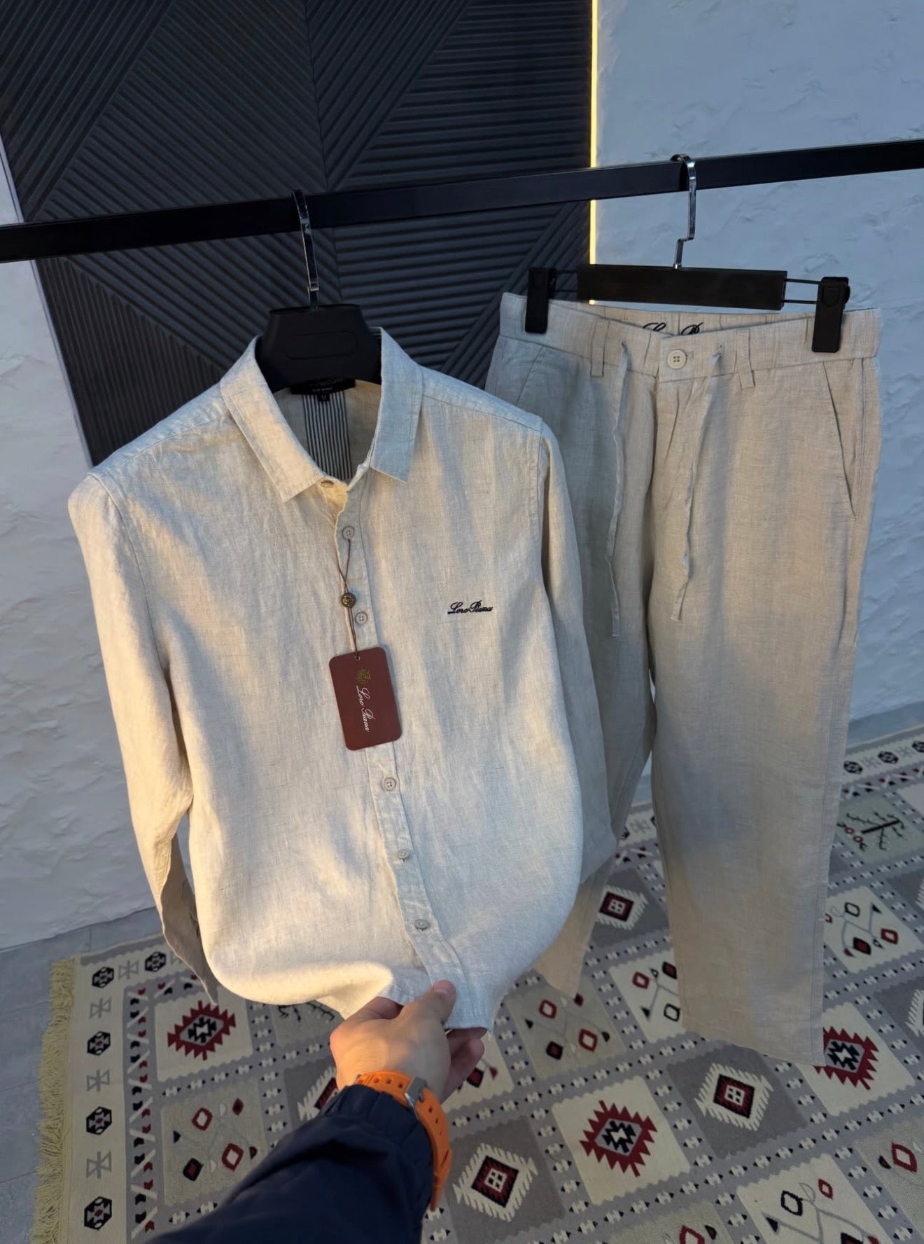 Timeless Top & Bottom Set Of Linen, Luxury And Style