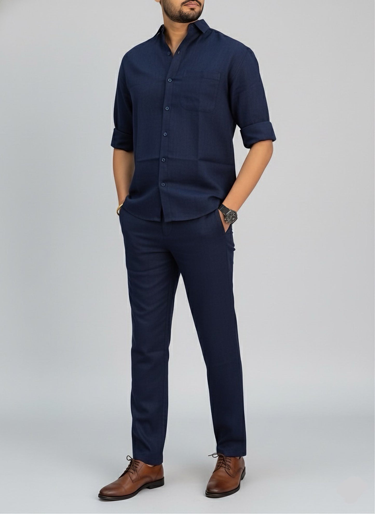 Linen Luxe Top & Bottom Set Of Linen, Luxury And Style