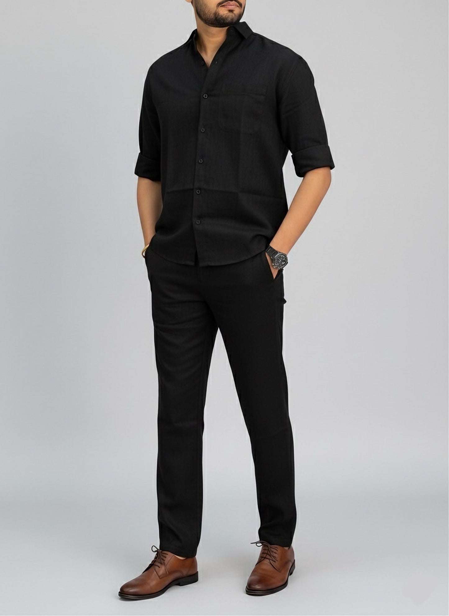 Linen Luxe Top & Bottom Set Of Linen, Luxury And Style